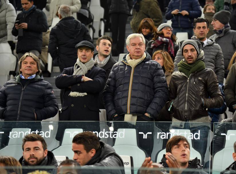 Tra gli spettatori di Juventus-Atalanta c&#39; anche Pierluigi Pairetto, l&#39;ex arbitro coinvolto nello scandalo Calciopoli. Ansa